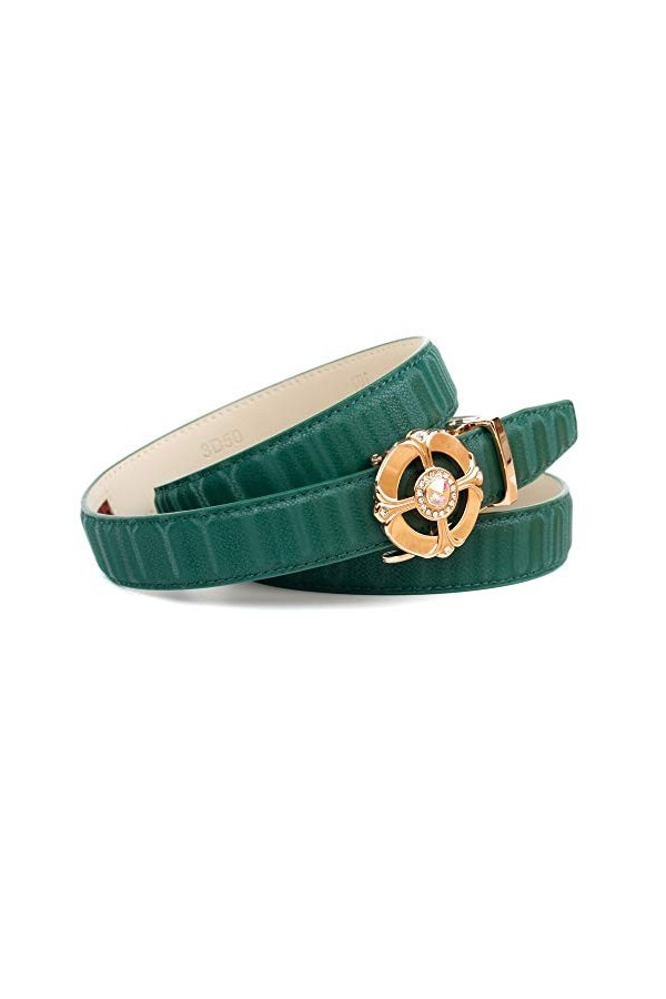 Anthoni Crown 4sca3d50 Ceinture, Vert Grün 050 , 90 Taille Fabricant: 75 Femme