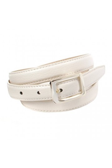 Anthoni Crown A1WET90 Ceinture, Blanc Weiss 090 , 90 Femme