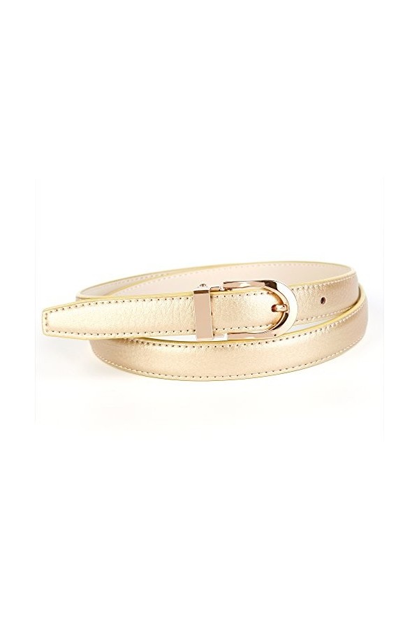 Anthoni Crown 43TG Ceinture, Gold Gold 102 , 90 Femme