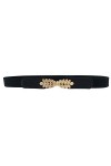 WALLBIG Femmes Maigre Ceinture en Cuir Mince Ceinture réglable Mince Femmes Robe Ceinture Vintage Taille Ceintures for Dames 