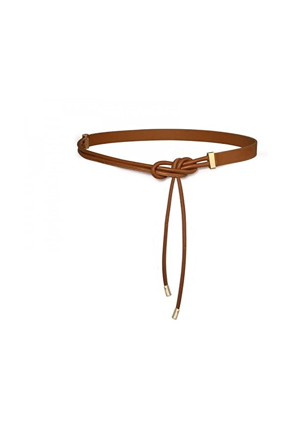 CHANYI Femmes Robe Ceintures Ceintures De Nœuds pour Femmes Mode Plus Long Gland Doux Faux Cuir Ceintures Robe Manteau Party 