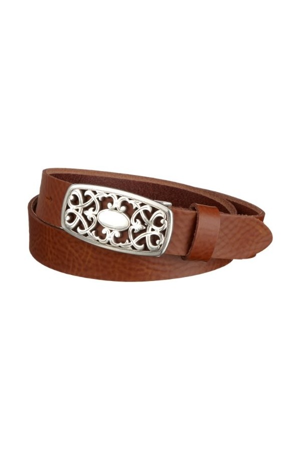 MGM - Ceinture - Femme - Marron Cognac - FR : 97 Taille fabricant : 95 