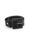 OpenProm Pack cadeau femme ceinture ERRE DE Raso All Black noir + montre Puig Doria Femme Corail Rouge 