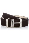 Anthoni Crown Ledergürtel Ceinture, Noir, 95 cm Femme
