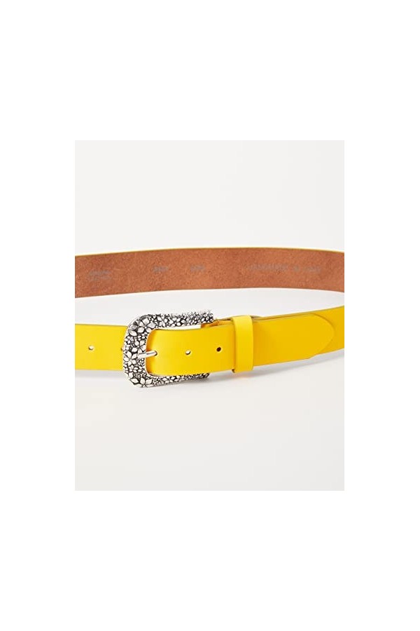 MGM Floral Ceinture, Jaune Jaune-asi 3 , 90 cm Femme