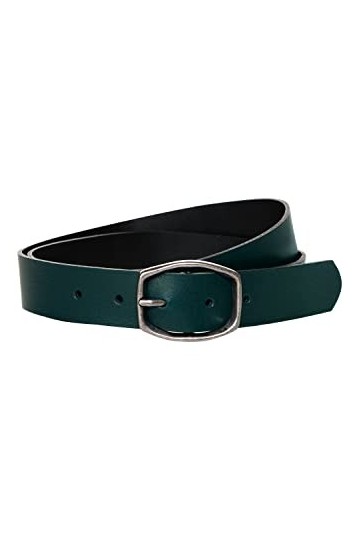Cecil B580657 Ceinture en Cuir, Ponderosa Pine Green, 80 cm Femme