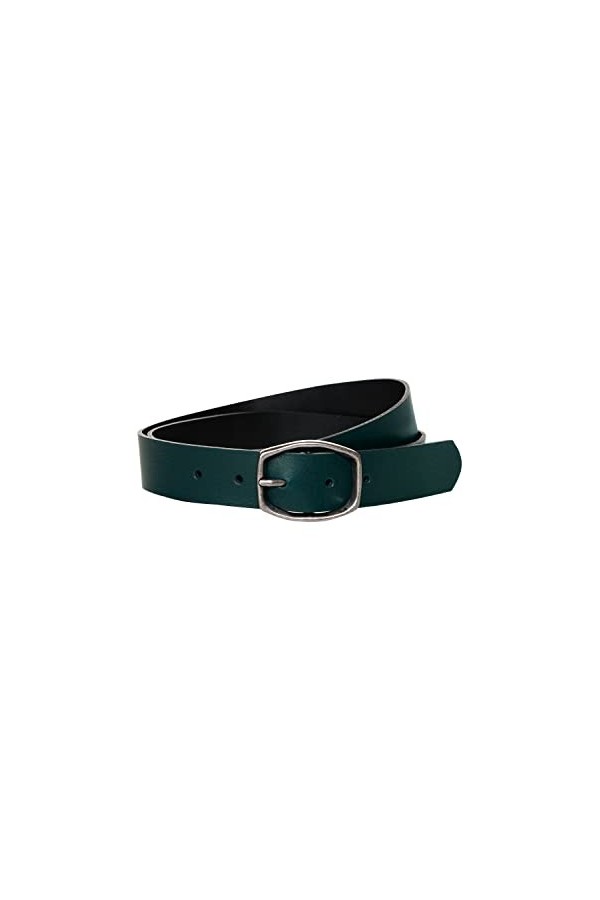 Cecil B580657 Ceinture en Cuir, Ponderosa Pine Green, 80 cm Femme