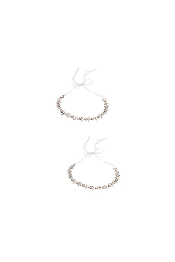 minkissy 2 Pièces Robe De Mariée Ceinture Déclaration Ceintures Pour Femmes Strass Ceinture De Mariage Ceinture De Mariée Sas