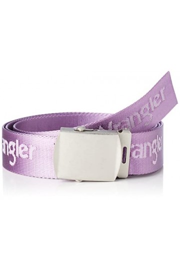 Wrangler Logo Webbing Belt Ceinture, Orchid Mist, Taille Unique aux Femmes