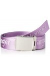 Wrangler Logo Webbing Belt Ceinture, Orchid Mist, Taille Unique aux Femmes