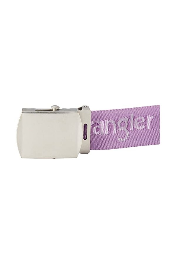 Wrangler Logo Webbing Belt Ceinture, Orchid Mist, Taille Unique aux Femmes
