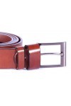 Kabber Ceinture Femme - Cuir Véritable de Qualité Tannage Végétal - Fabriquée en Europe - Différentes Longueurs et Couleurs D