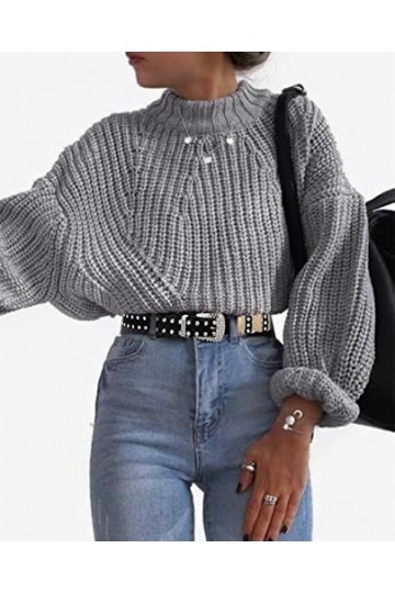 Sethexy Ceinture Strass pour femme Cow-girl de lOuest Bling Ceinture en cuir à clous en cristal pour Jeans Pantalons Noir, 