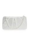 CHARMING TAILOR Sac de soirée pour femme, sac à main de fête de mariage, petit sac à main formel habillé, pochette en satin, 