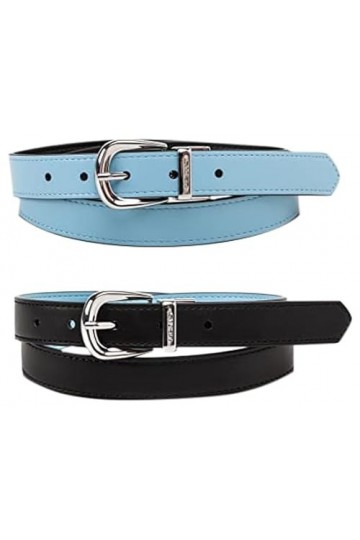 Levis Femme Womens Reversible With Print BELTS, Noir, Taille unique EU