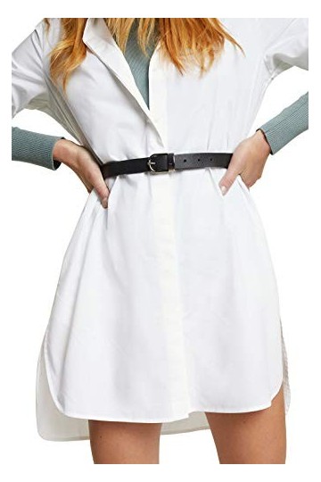 Esprit 090ea1s301 Ceinture, 001/ Noir, 95 Femme