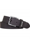 Mustang Adjustable Leather Belt 3.5 W95 Dark Grey - raccourcissable