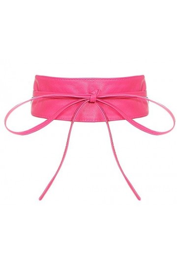 malito Femme Taille Ceinture Cuir Souple large bande lier G100 rose fuchsia 