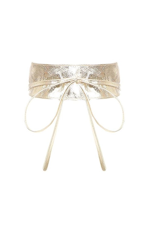 malito Femme Taille Ceinture Cuir Souple large bande lier G100 rose fuchsia 