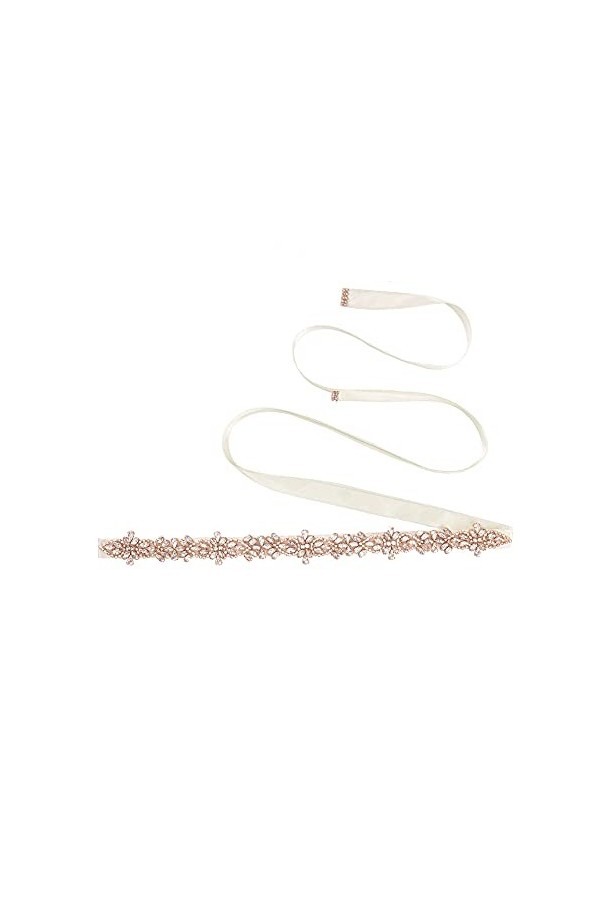 CHIC DIARY Ceinture de mariage à strass - Ceinture de mariée, ceinture décorative, ceinture de mariée, ceinture de mariée, ce