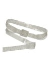 Saturey Ceinture Femme 11 5 cm Chaîne de Taille de Ceinture for Femmes 10 rangées en Diamant en Diamant en Diamant Ceinture c
