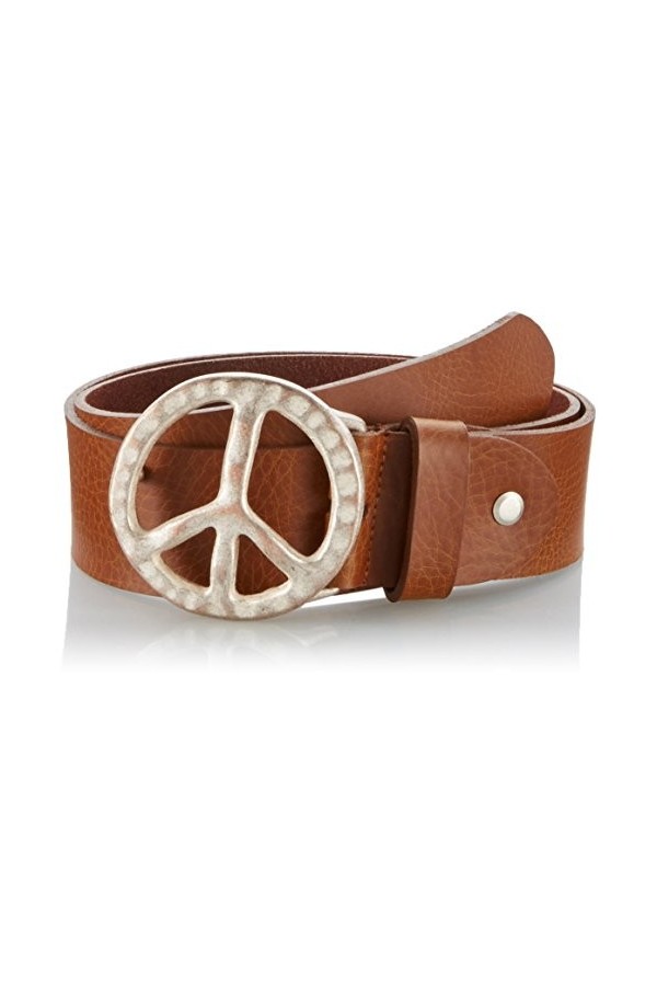 MGM Grand Peace, Ceinture Femme, Braun cognac-rame 4 , 105 Cm taille Fabricant: 105 Cm 