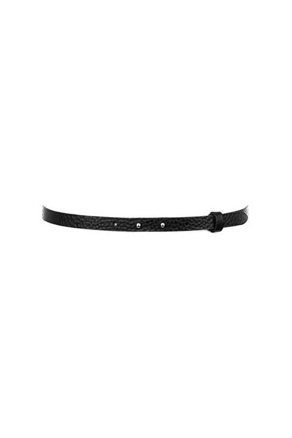 Vanzetti W80 Ceinture métallique 15 mm Noir métallisé, Noir métallisé, W80