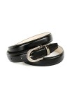 Anthoni Crown A13C010 Ceinture, Noir 010 , 100 Femme