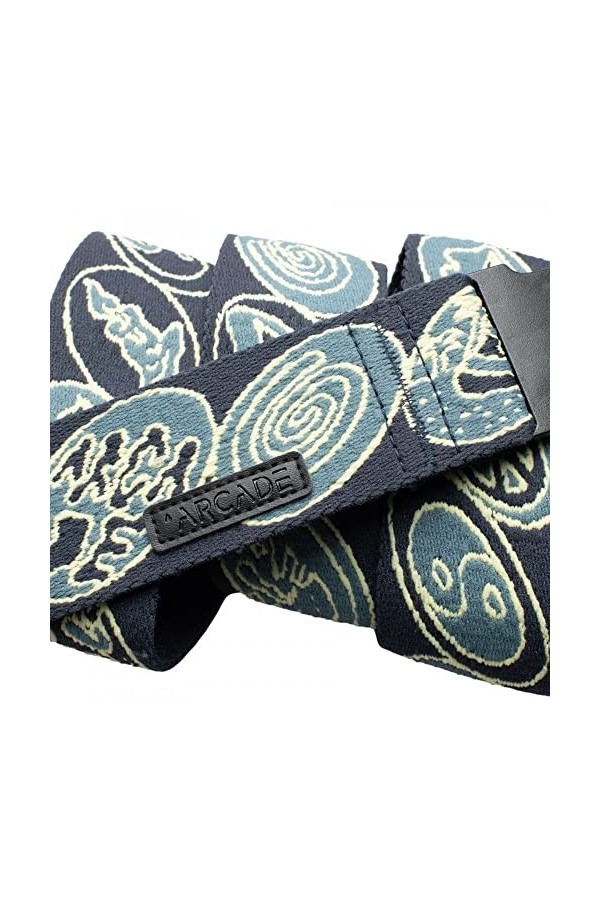 ARCADE Jose Mendez Sangle de pantalon extensible lavable et facile à transporter Bleu marine