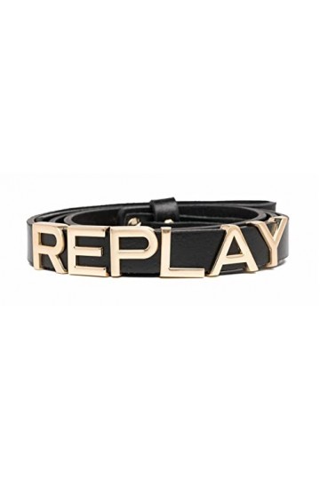 REPLAY AW2549 Ceinture, 060 Brick Brown, 90 Femme