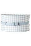 United Colors of Benetton Ceinture 6hkvdl00e, Vichy Bleu Blanc 908, Taille Unique Lot de 2 Femme