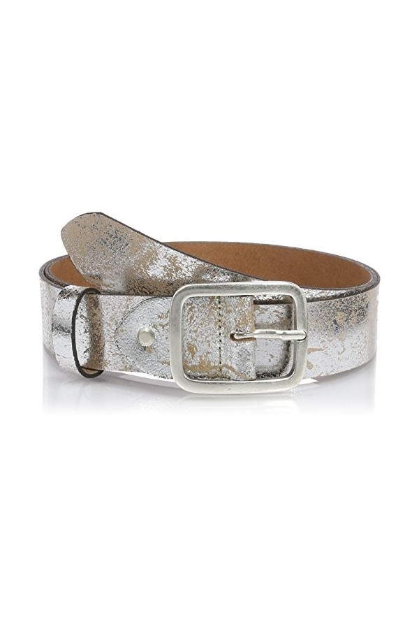 MGM Soft Glam Ceinture, Argenté Silber-Used 1 , Taille Fabricant: 105 Ta Femme