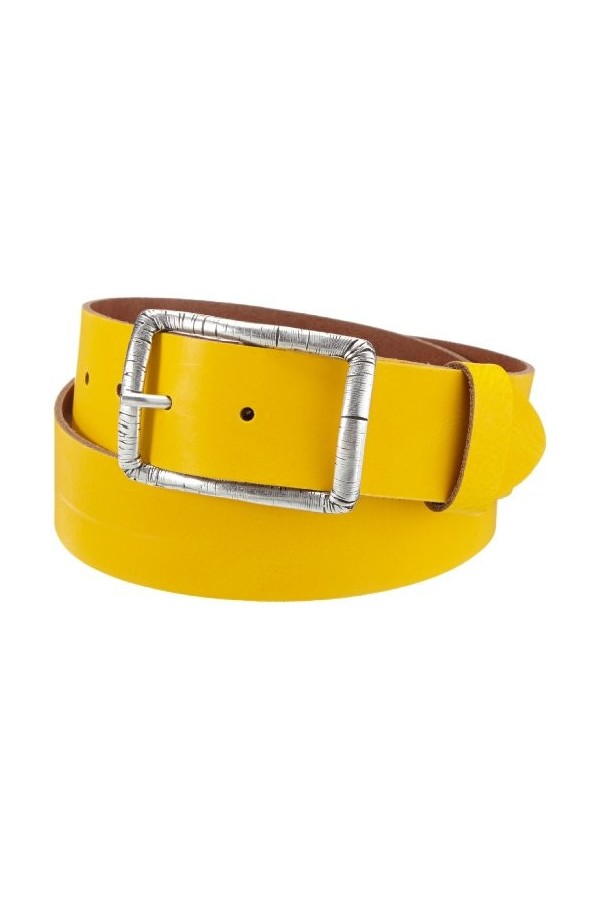 MGM Ceinture pour femme, Jaune jaune , 105