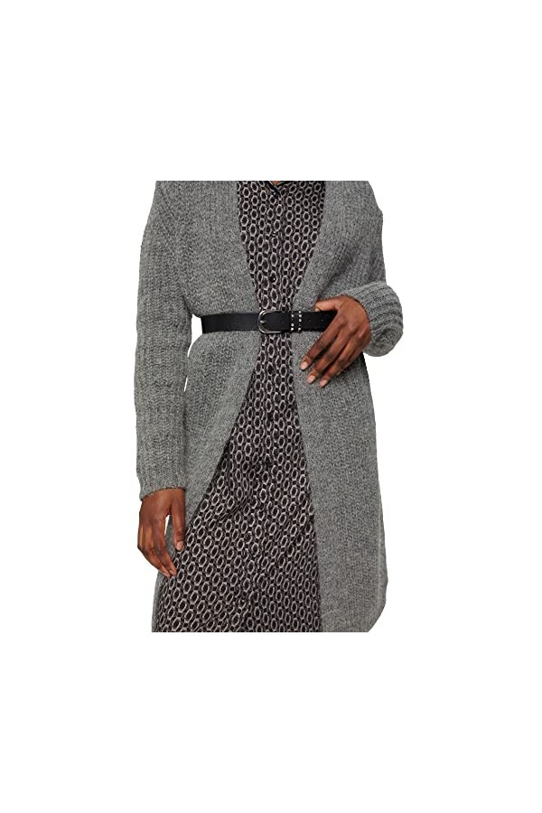 ESPRIT 101CA1S302 Ceinture, 001/BLACK, 90 Femme