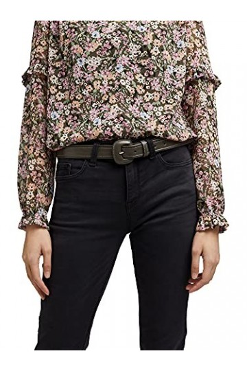 Esprit 021ea1s311 Ceinture, 350/kaki Vert, S Femme