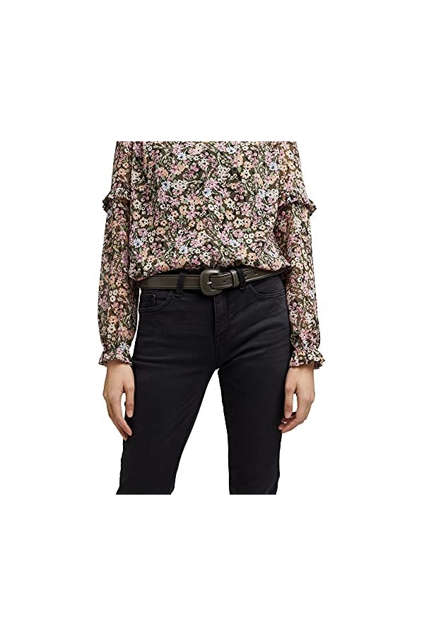 Esprit 021ea1s311 Ceinture, 350/kaki Vert, S Femme