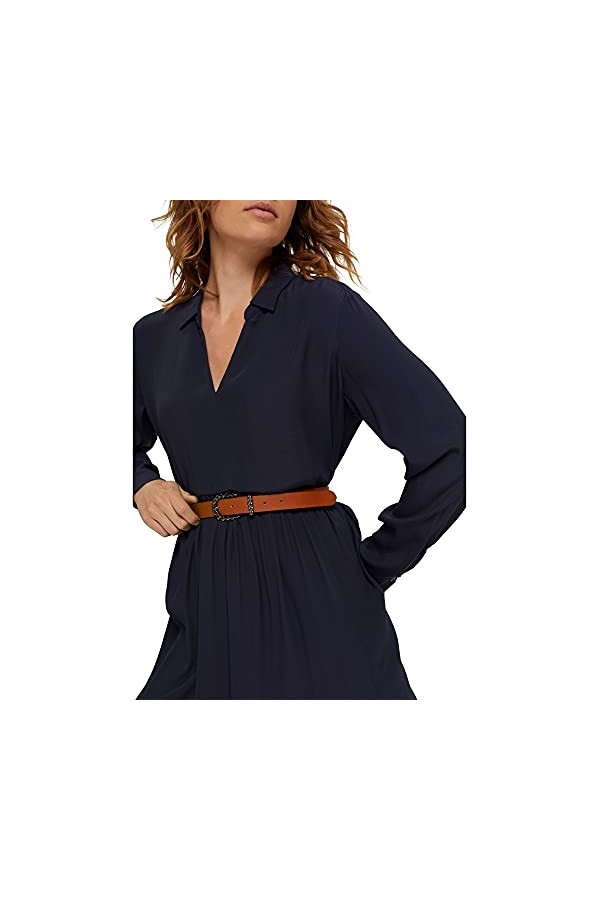 Esprit 081ea1s304 Ceinture, 220/Marron Rouillé, 90 Femme