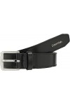 Calvin Klein Must SQR Letter Tip 25MM Belt Ceintures, CK Black, 75 Femme