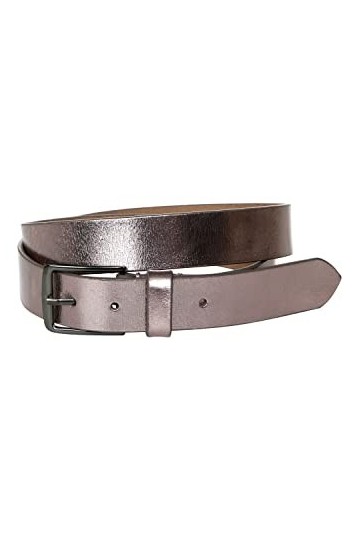 Street One A580666 Ceinture en Cuir, Crème Moka, 85 cm Femme