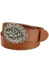 MGM Ceinture pour femme, Marron Cognac , 90
