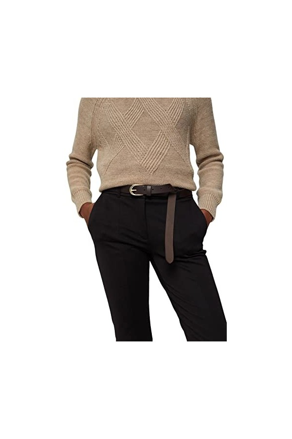 ESPRIT 101CA1S303 Ceinture, 200/DARK Brown, 75 Femme