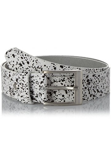 MGM - Ceinture Femme - Silver Dots, 134 - Blanc weiß 1 - FR : 85 Taille fabricant : 85 cm 