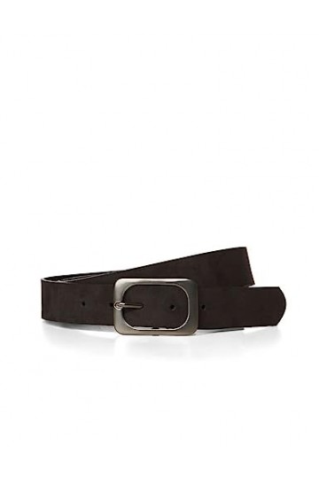Cecil B580689 Ceinture en Cuir, Suede Black, 95 Femme