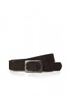 Cecil B580689 Ceinture en Cuir, Suede Black, 95 Femme