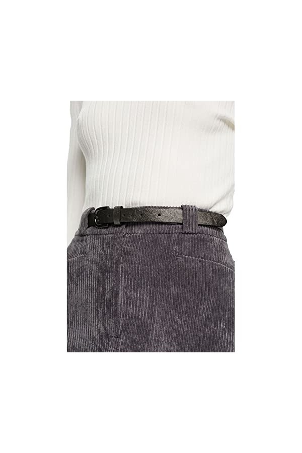 ESPRIT 102ca1s304 Ceinture, 015/Gunmetal, 95 Femme