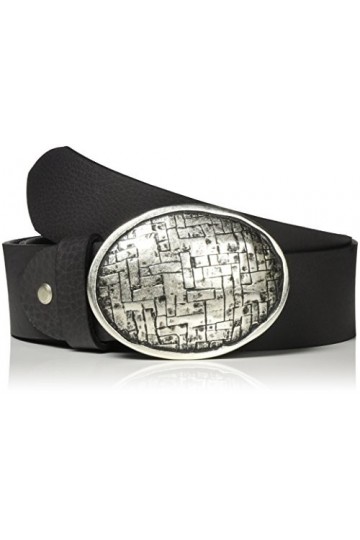 MGM Oval Mesh Ceinture, Gris DKL.Grau-asi , 80 Femme
