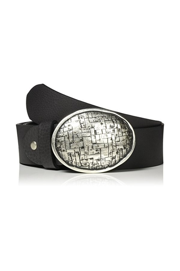MGM Oval Mesh Ceinture, Gris DKL.Grau-asi , 80 Femme