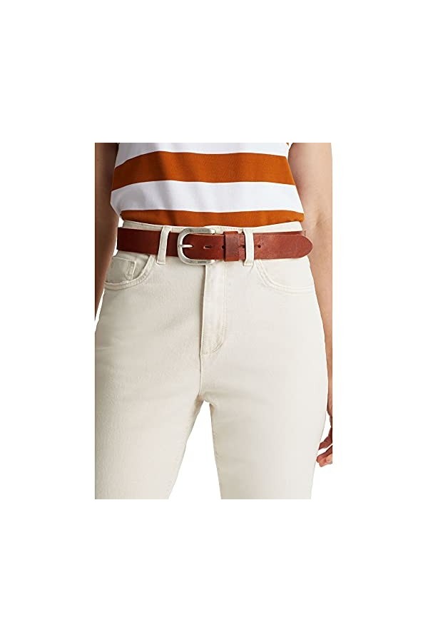 Esprit 990ea1s307 Ceinture, 200/ Marron Foncé, 100 Femme