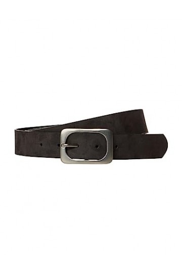 Cecil B580689 Ceinture en Cuir, Suede Black, 100 Femme