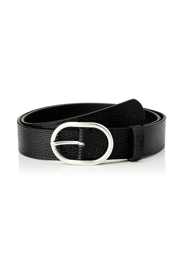 Lee Wide Leather Belt Ceinture, Black, 85 aux Femmes